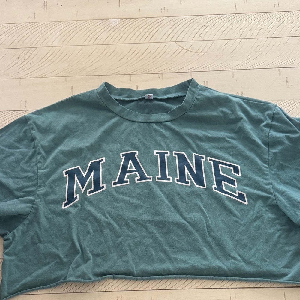 Green Maine Graphic Tee